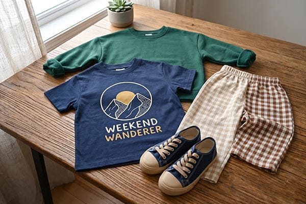 eco-friendly kidswear collection planning